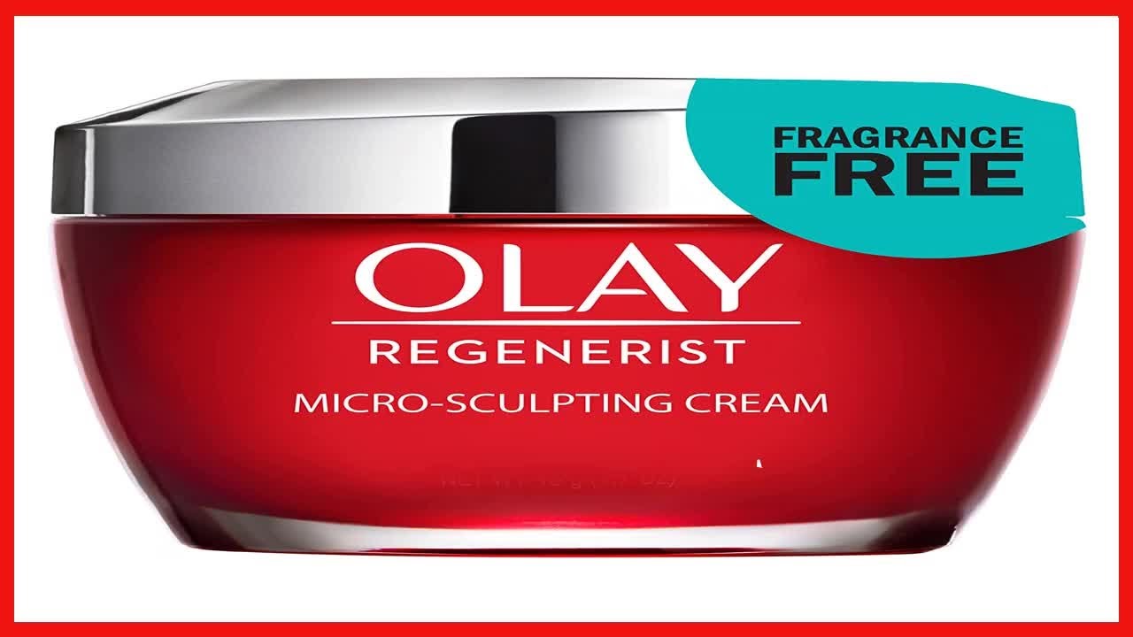 Great product -  Olay Regenerist Micro-Sculpting Cream Face Moisturizer with Hyaluronic Acid & Niaci