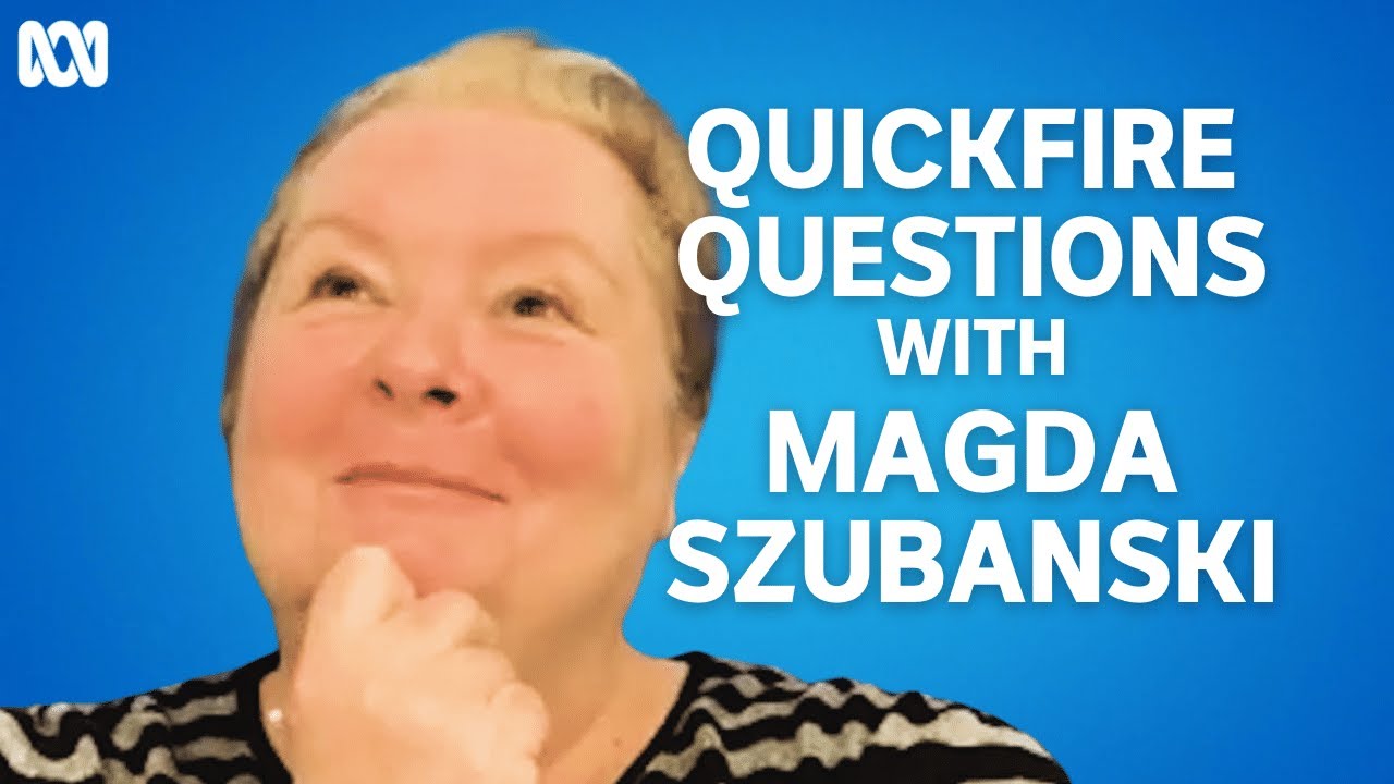 Quickfire Questions with Magda Szubanski | Magda's Big National Health Check | ABC TV + iview
