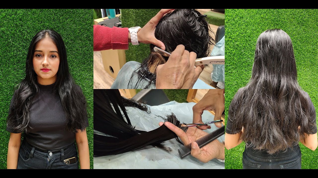 1st Time in A Life She Visited Salon For The Haircut | Watch Till The End | Pineapple Salon