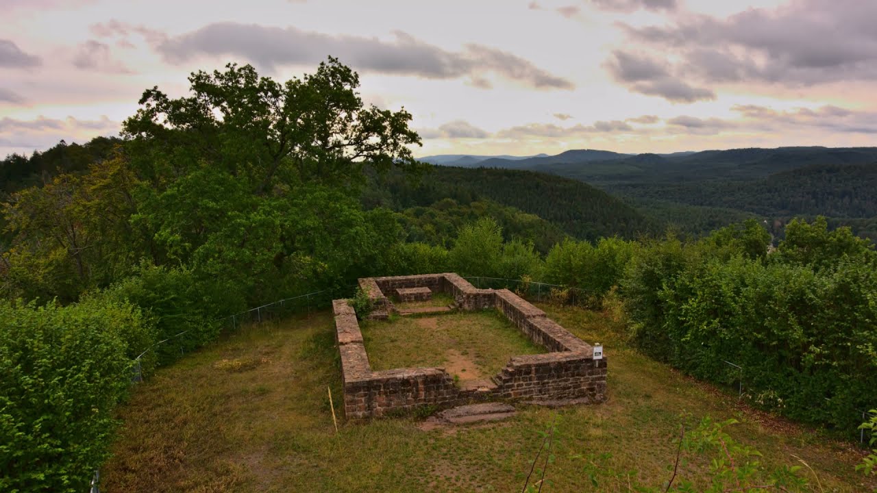Burg Lemberg zur Ruine Ruppertstein