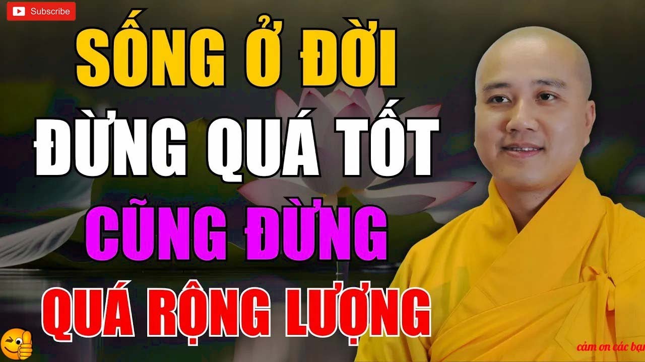 Người Hiền Hay Bị Thiệt – Vì Sao Lòng Tốt Luôn Bị Hiểu Lầm    Pháp Thoại Thích Pháp Hòa
