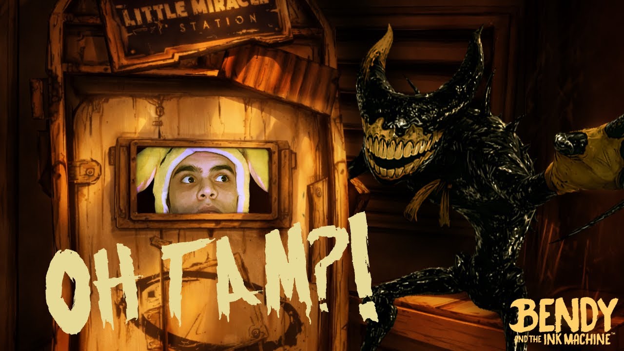 Я МАЛЬЧИК НА ПОБЕГУШКАХ | Bendy And the ink machine (2 часть) 