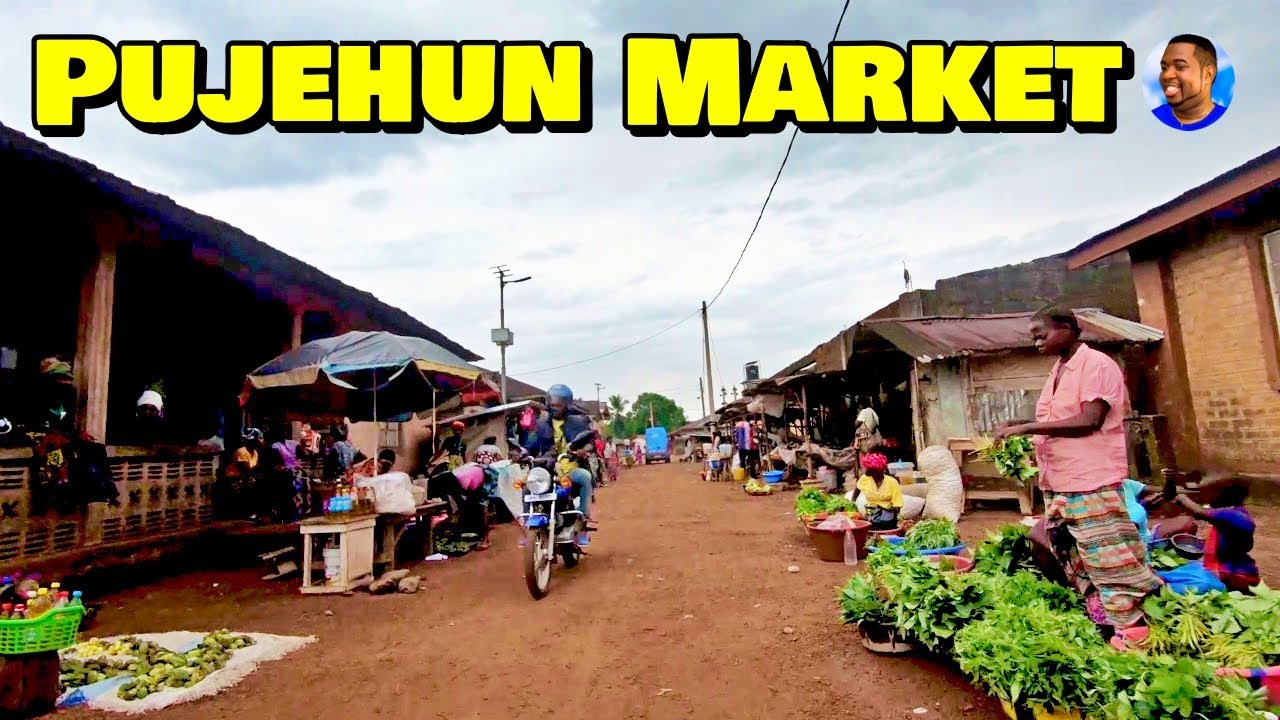 Welcome To PUJEHUN MARKET - Southern Province 🇸🇱 Roadtrip 2023 - Explore With Triple-A