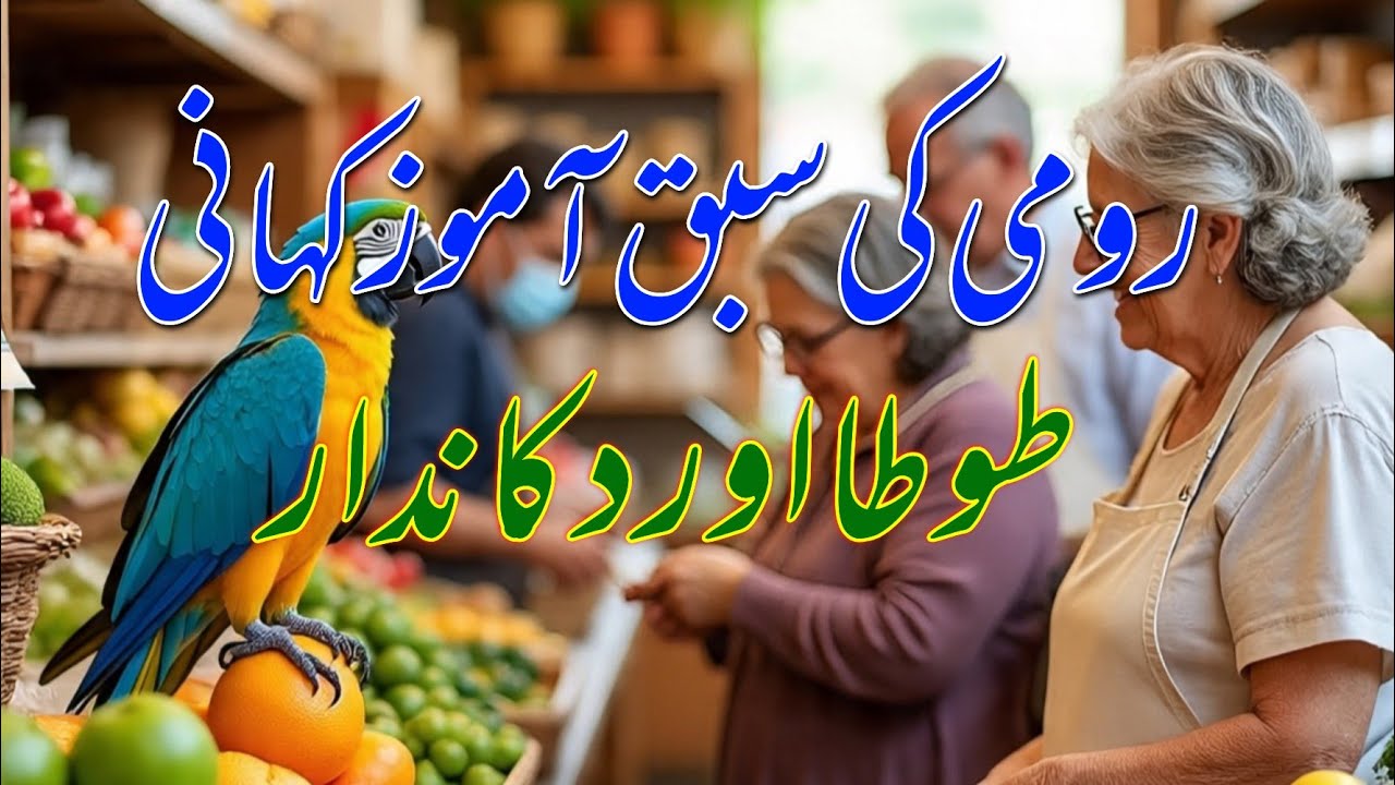 Stories of Molana Rumi/The Parrot and The Grocer/ /Moral Stories/ #storiesofrumi #moralstories #rumi