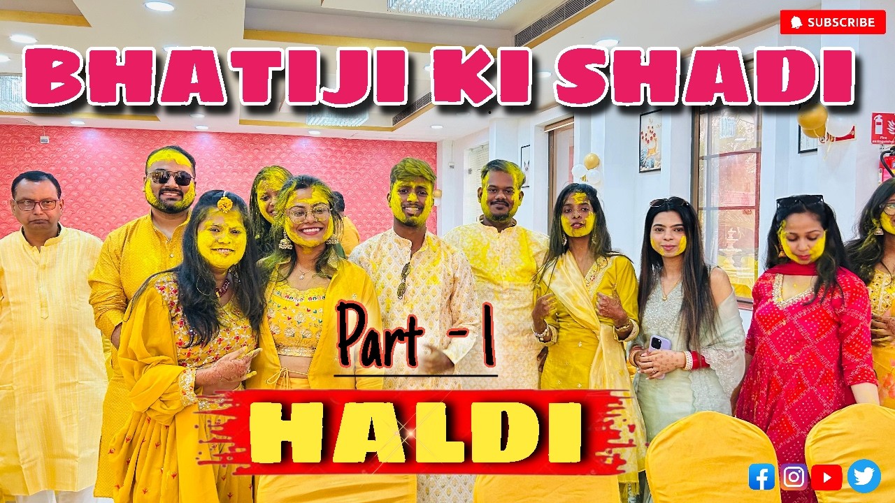 Apne Bhatiji Ke Haldi Function ✨ | Love, Laughter & Blessings #Vlogs
