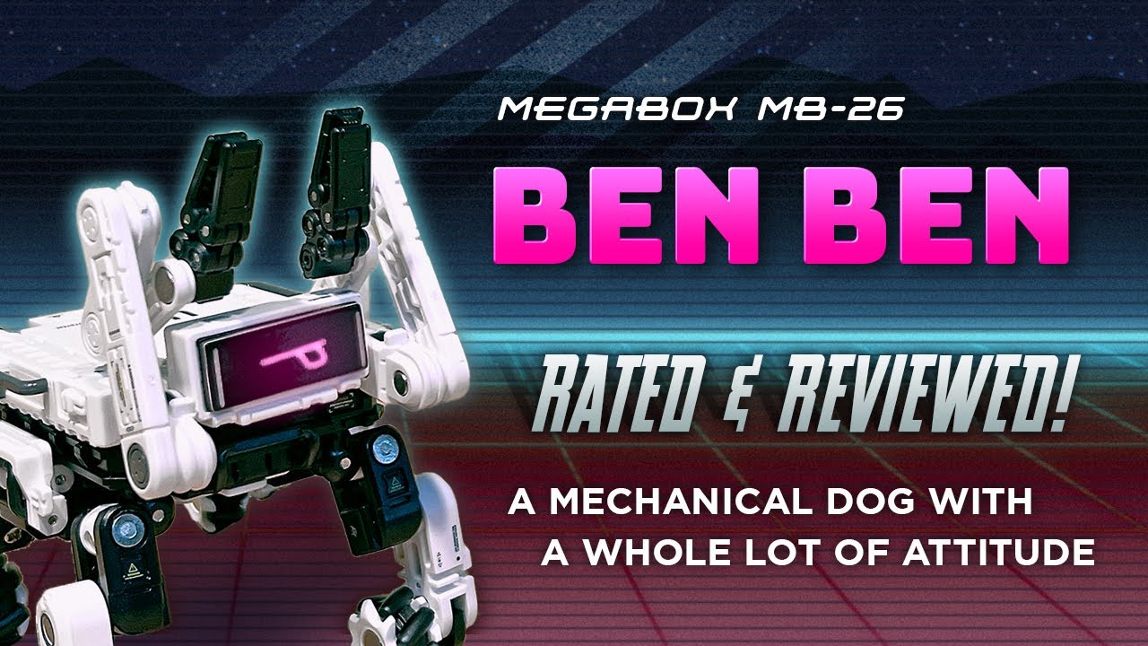 52Toys Megabox MB-26 Ben Ben Rated And Reviewed: A Mean Muggin’ Mechanical Mutt!