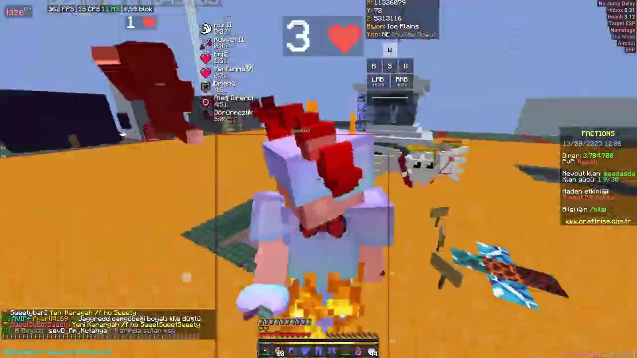 Crafrise Factions laze pro