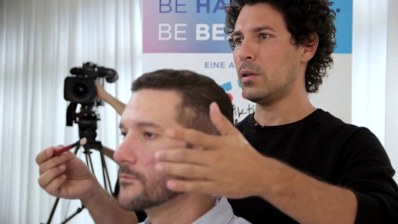 Make-up-Tutorials mit Boris Entrup – Casting-Gewinner Sascha