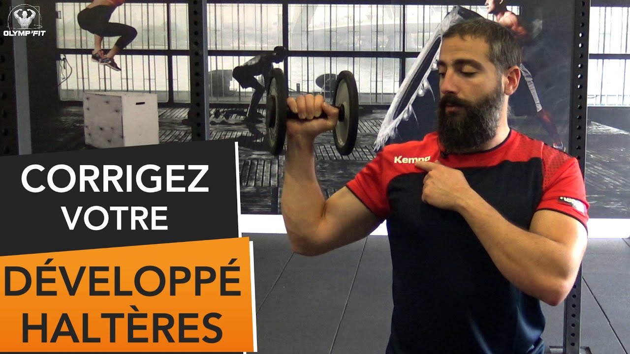 ✅Technique du développé épaules aux haltères [ASSIS ou DEBOUT]