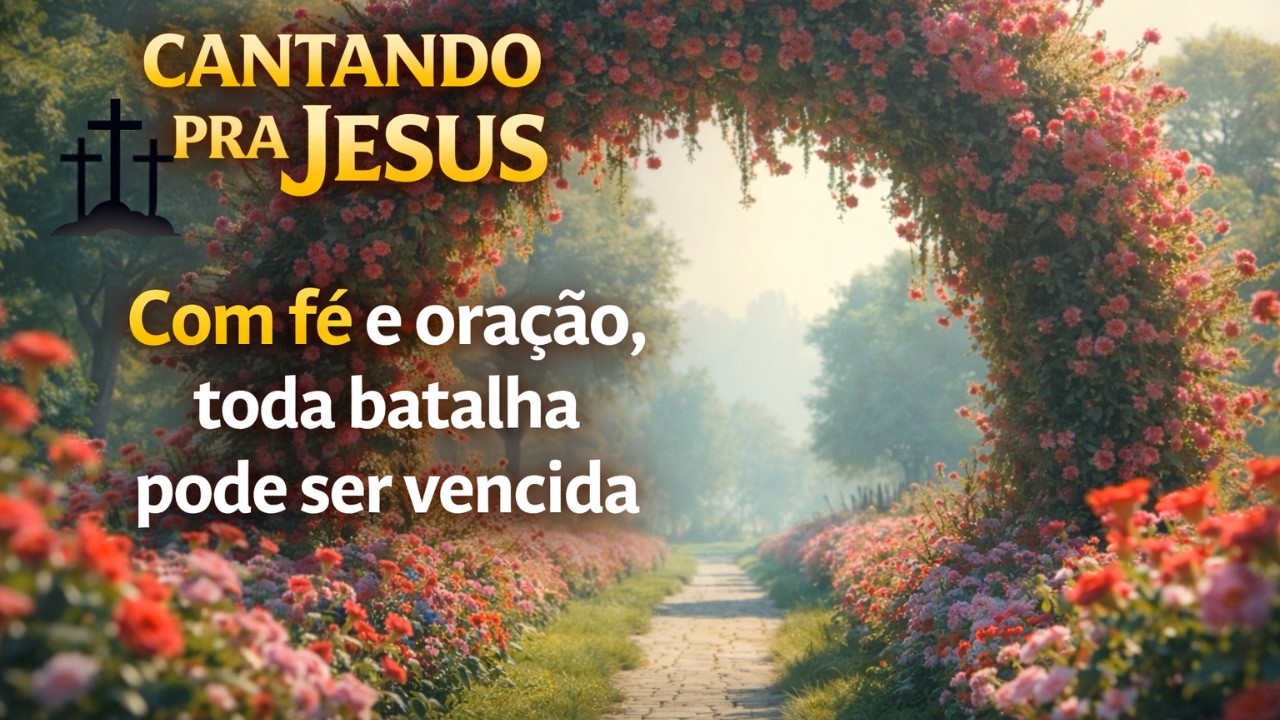 Com fé e oração, toda batalha pode ser vencida🙏