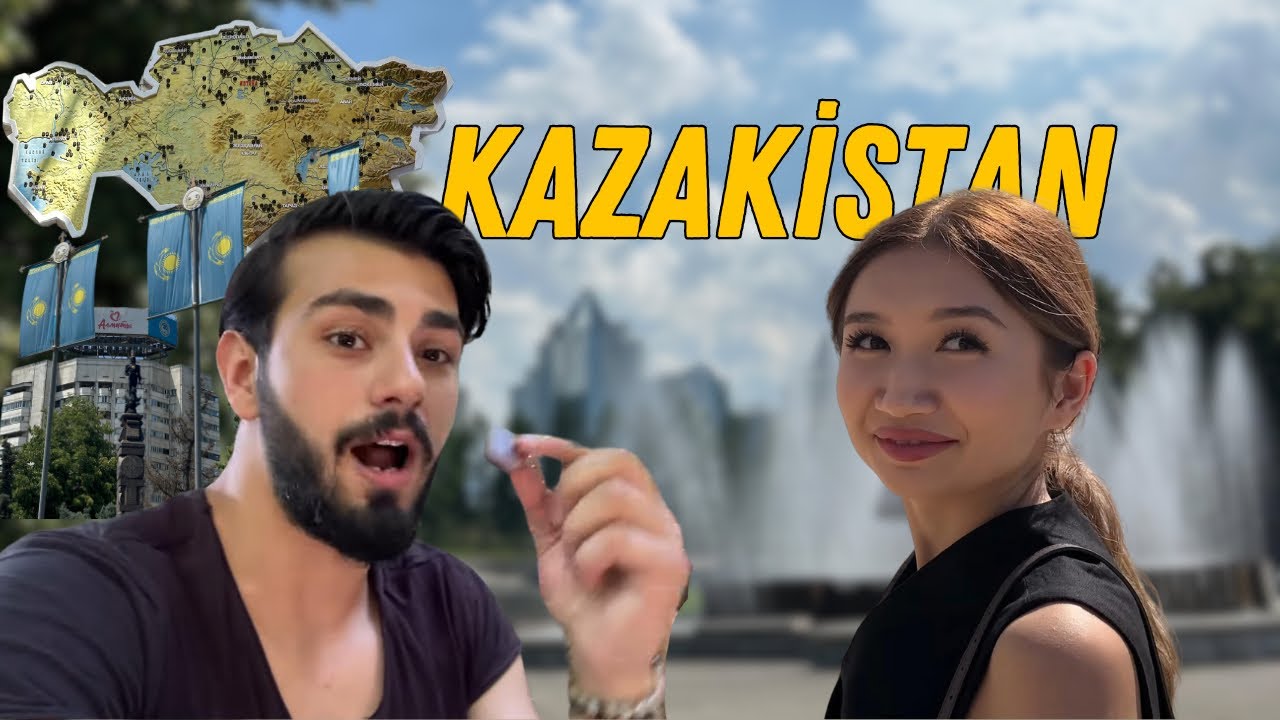 🇰🇿KAZAK KIZLA ALMATI SOKAKLARINDA BİR GÜN GEÇİRMEK