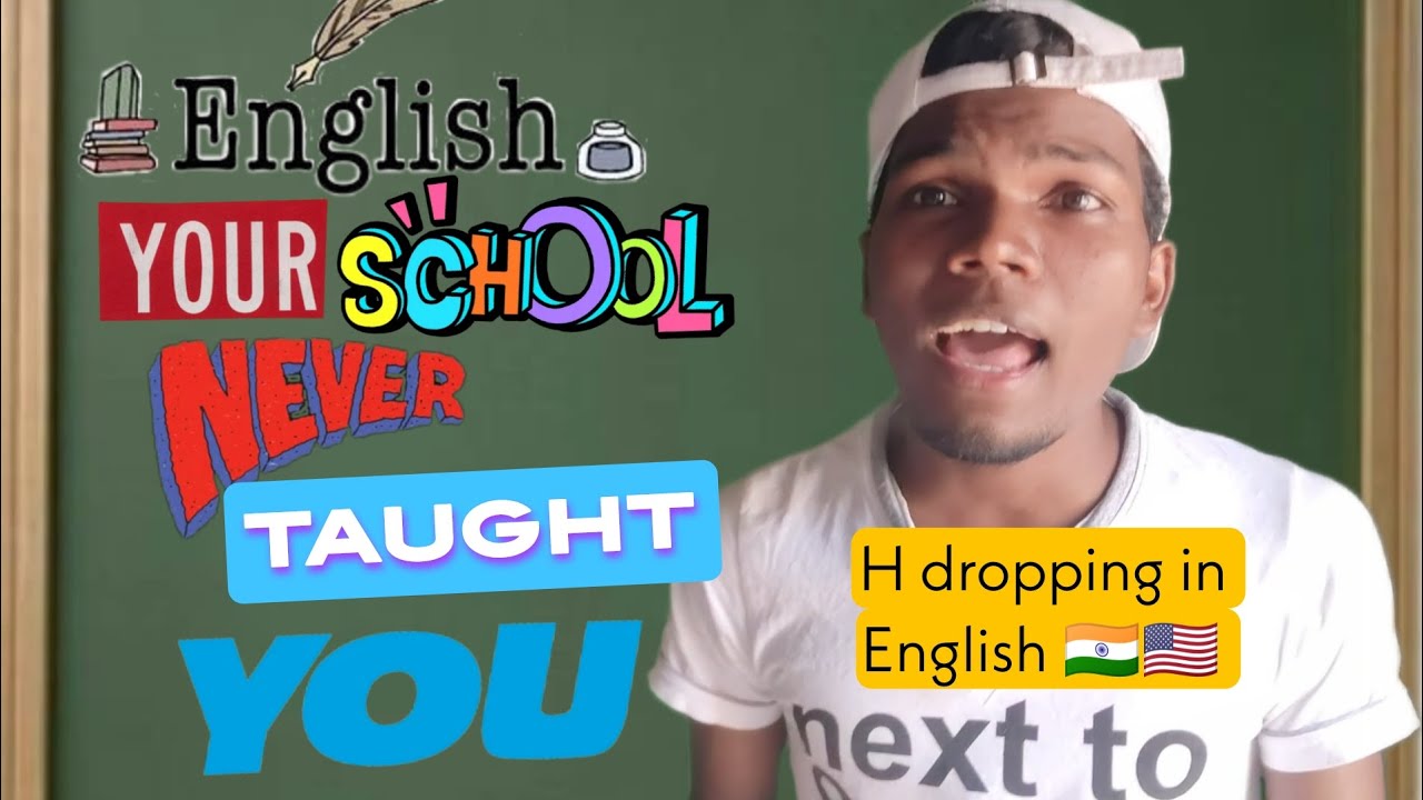 Cracking the code, H-Dropping technique, how to sound like a native English speaker?