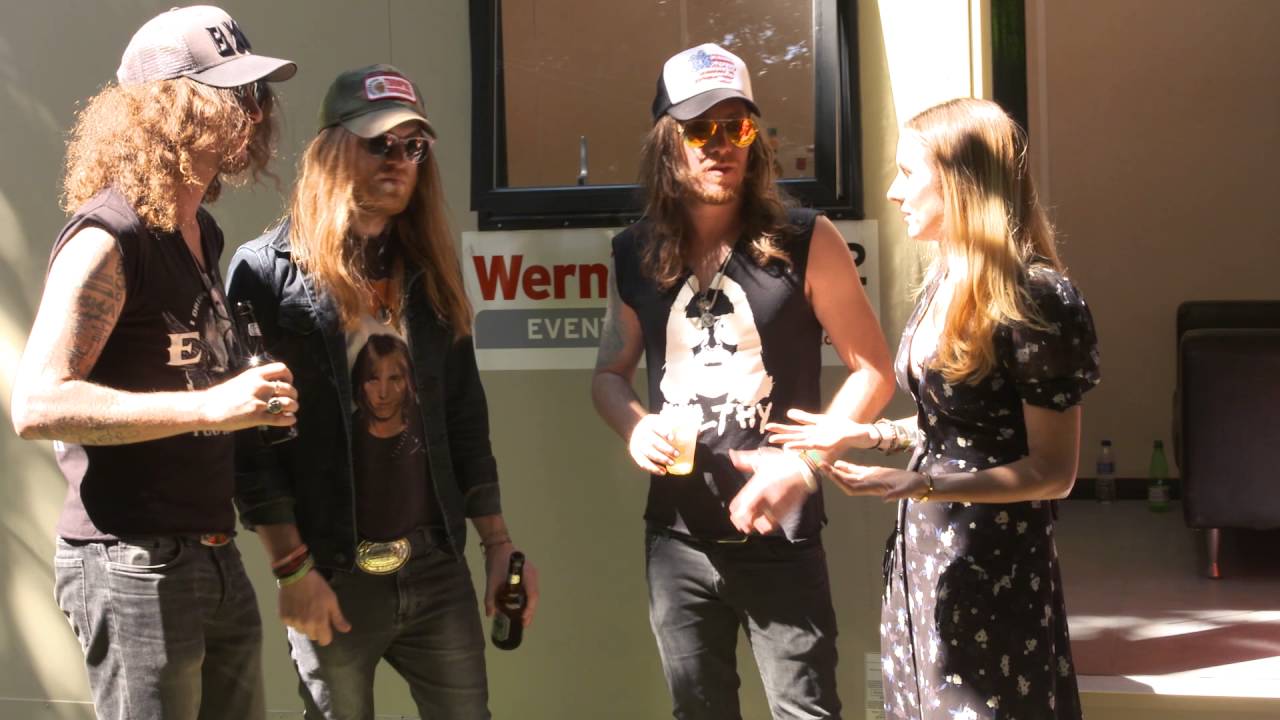 The Cadillac Three Backstage At Ramblin' Man Fair 2016 (uDiscoverMusic.com Interview)