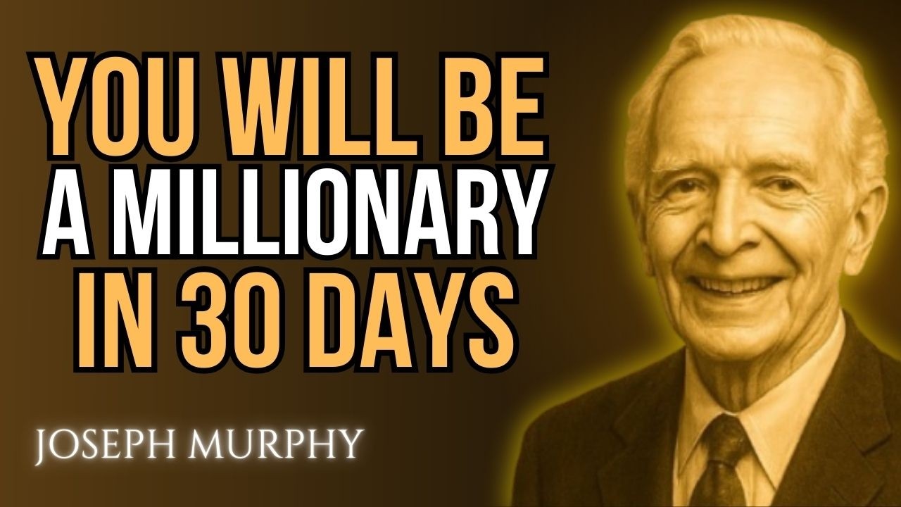Listen for 30 Days and Become a Millionaire | Joseph Murphy Inspired Sermon