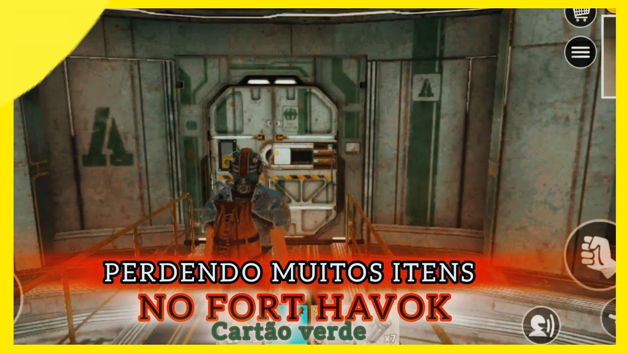 Perdendo muito itens no Fort havok/ como fazer o cartão verde