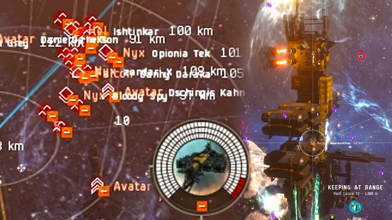 Gank went wrong - Running away from battle rorquals and dropped by supers [PHorde] - Eve Online