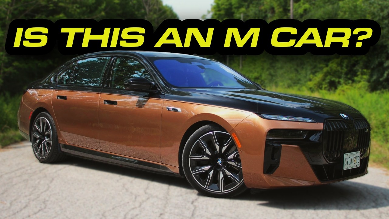 Я ездил на BMW i7 M70 неделю и вот что я узнал!