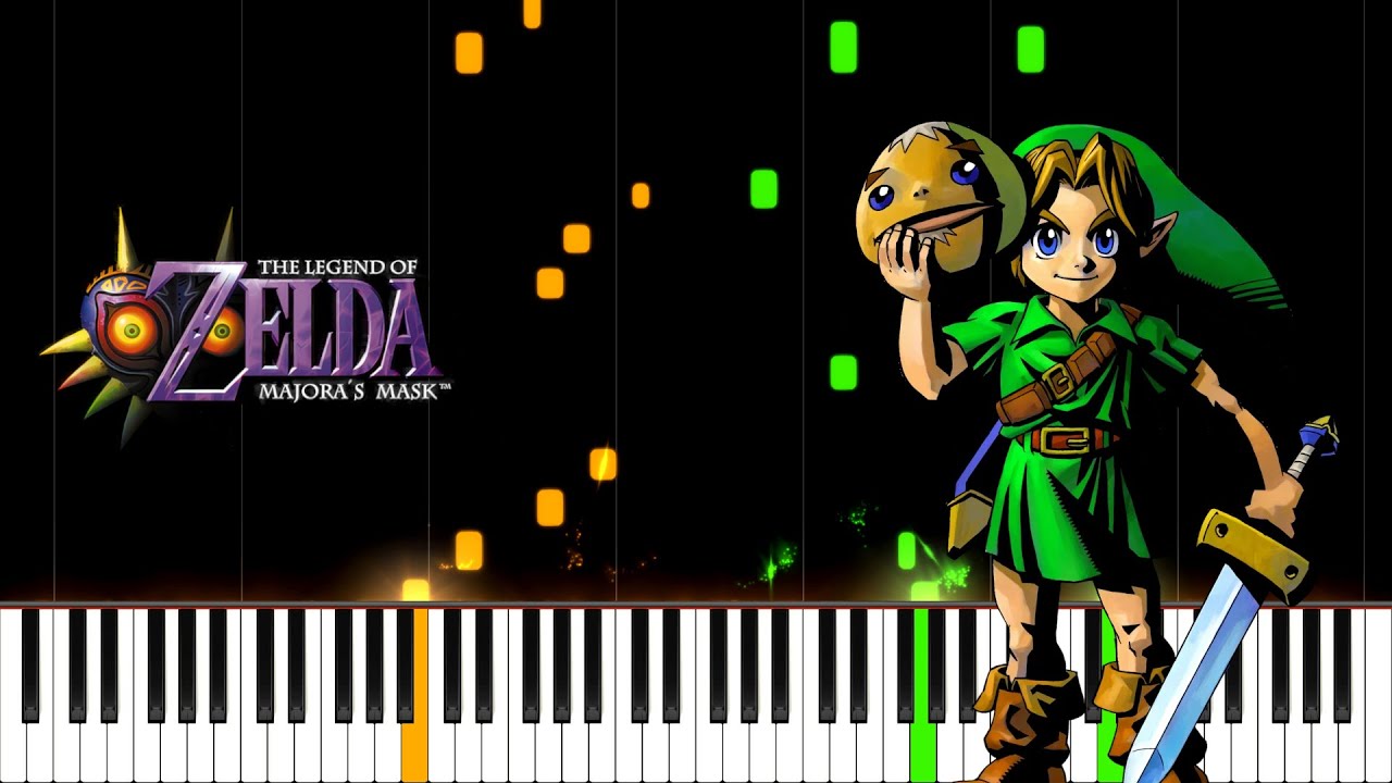 Clock Town - The Legend of Zelda: Majora's Mask Piano Tutorial | Sheet Music [4K]