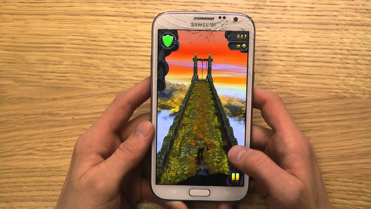 Обзор игрового процесса Temple Run 2 Galaxy Note 2