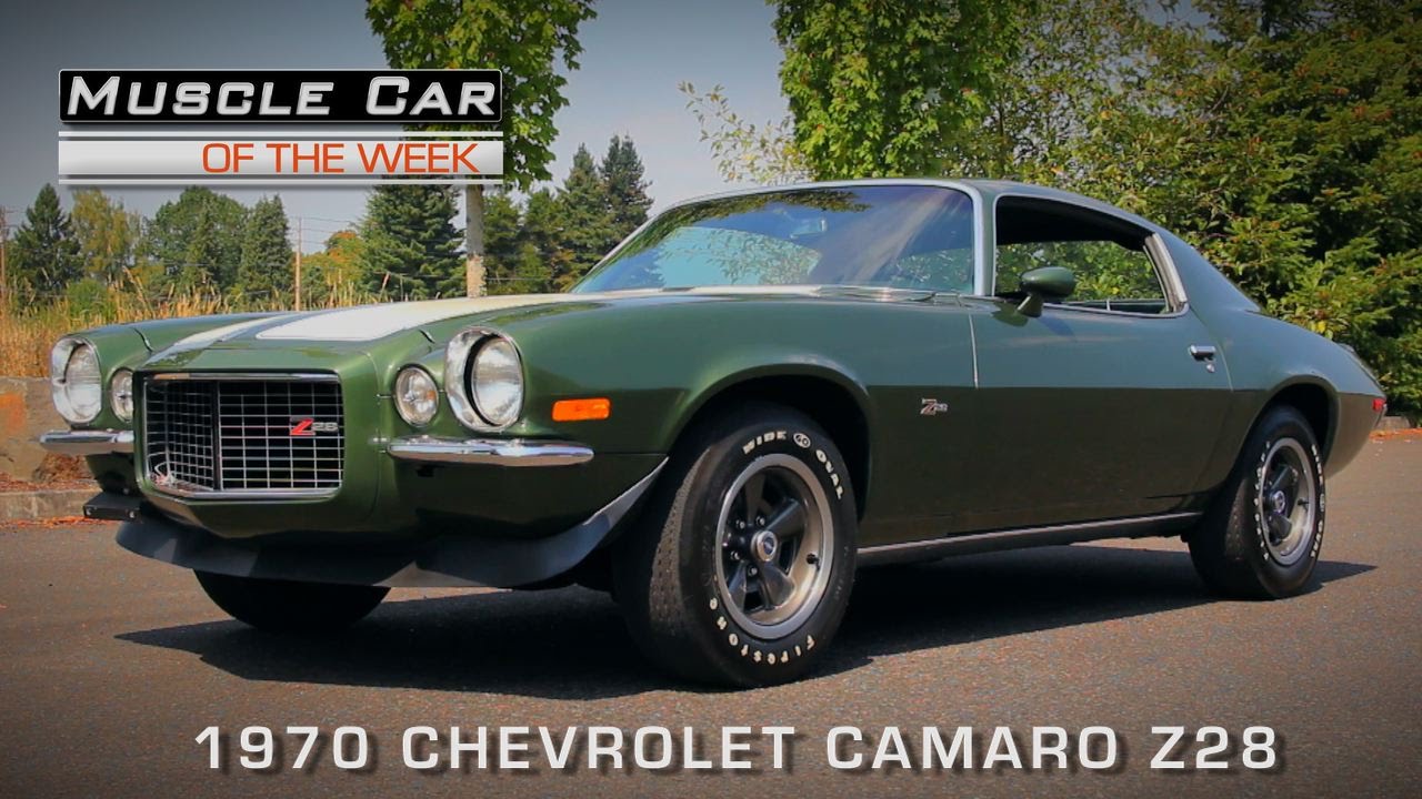 Chevrolet Camaro Z28 1970 года, маслкар недели, видеоэпизод № 119