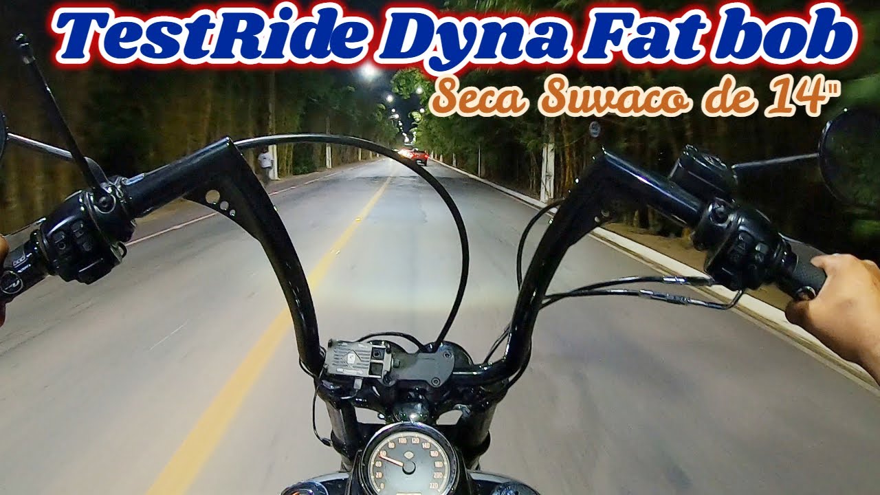 Dyna Fat Bob Com seca de 14