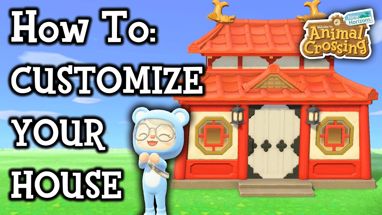 How To Make Your House Look Cool | Animal Crossing New Horizons