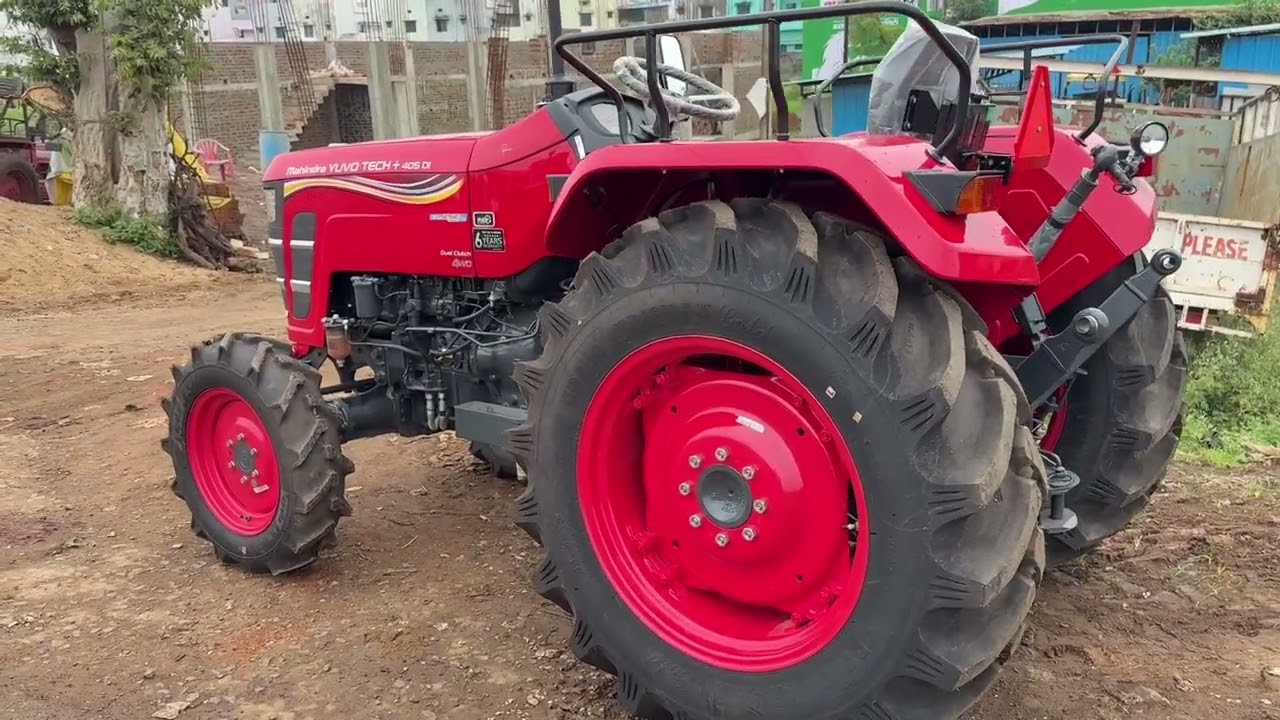 छोटे ट्रैक्टर में बड़े का दम💪🔥 Mahindra Yuvo Tech Plus 405 4WD | दमदार 4WD ट्रैक्टर | Mileage, Price