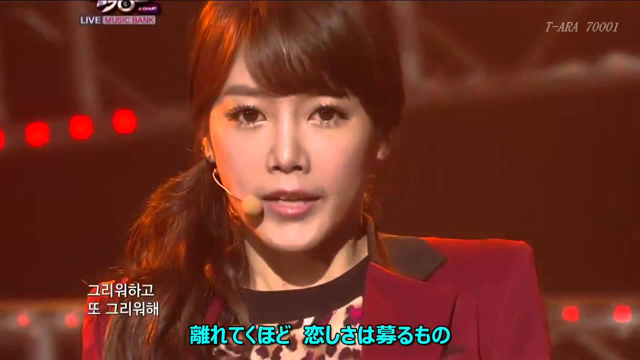 T  -  ARA　Cry Cry (Japanese Ver ) Live compilation 日本語歌詞