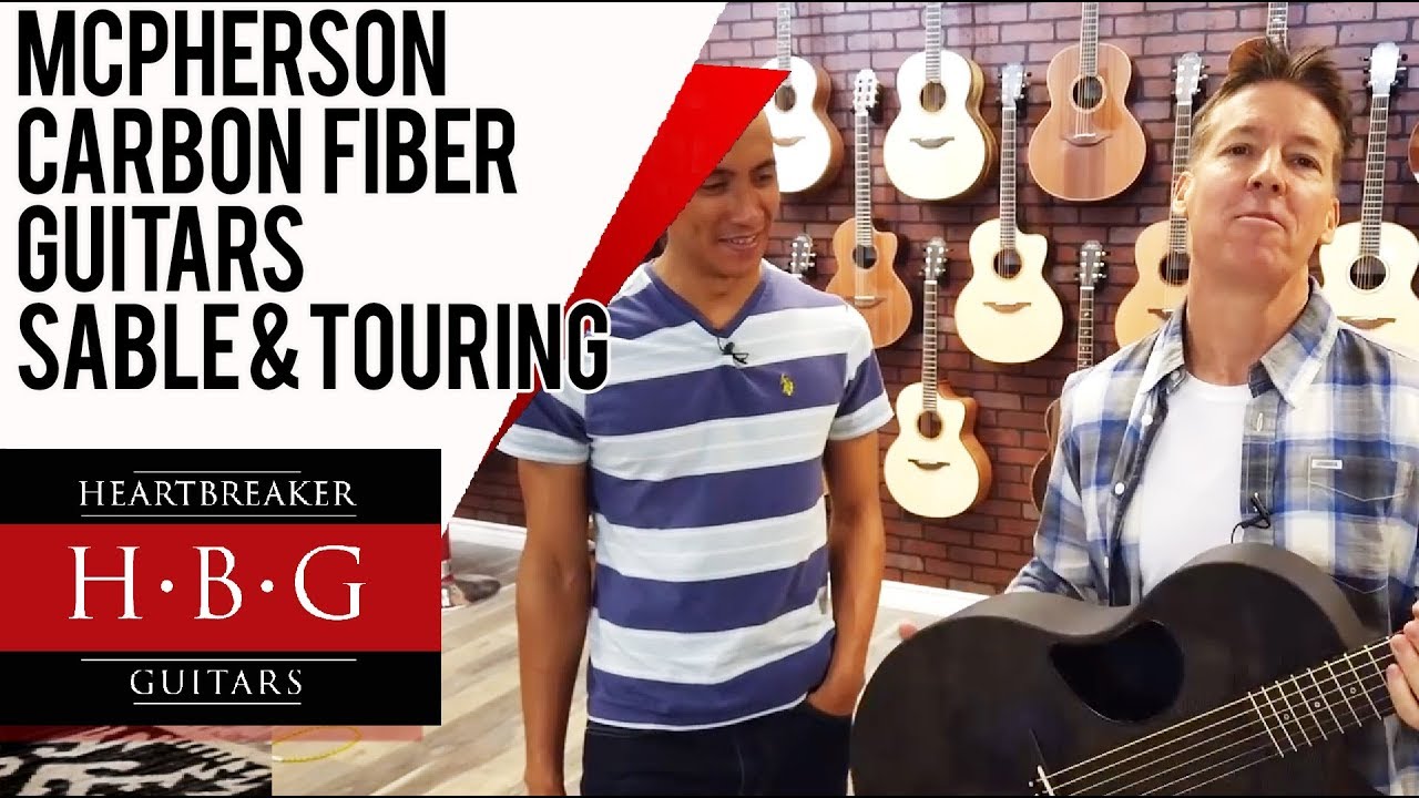 McPherson Carbon Fiber Guitars Sable and  Touring