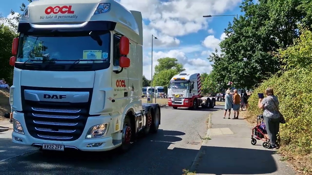 East Coast Truckers - Children's Convoy - Lowestoft - Sunday 28th August 2022.