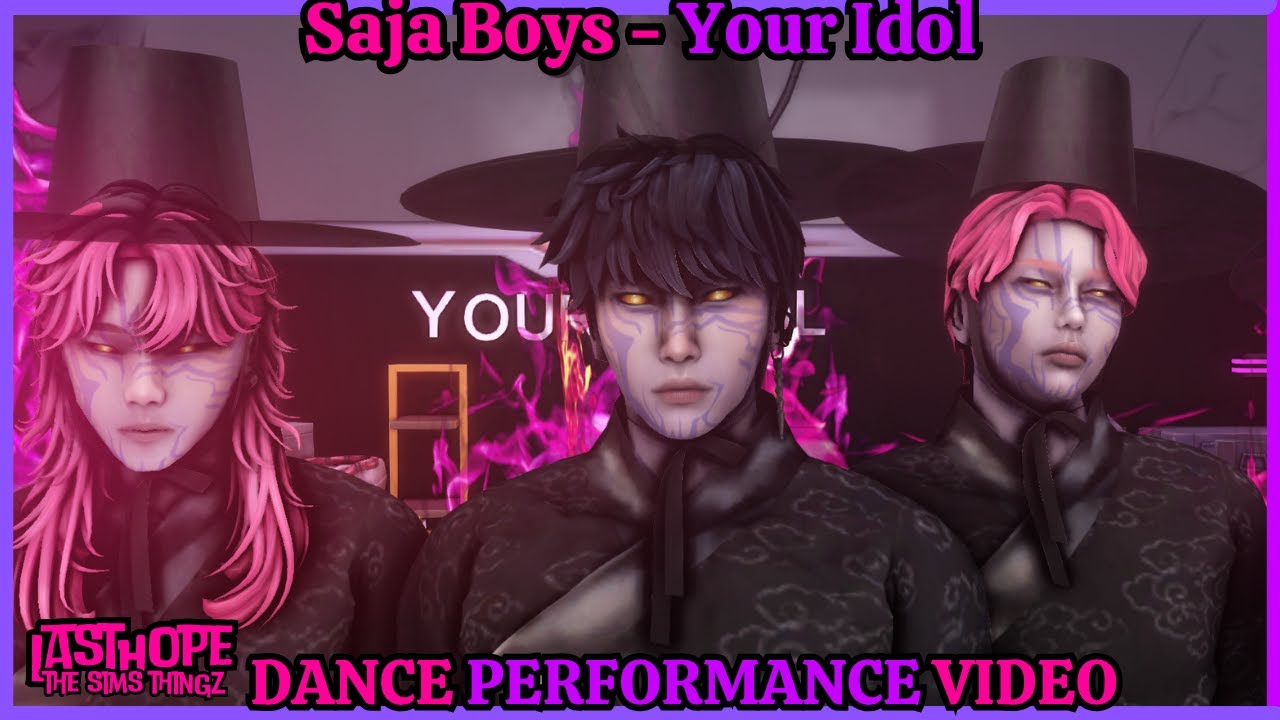 Saja Boys - 'Your Idol' | The Sims 4 | Dance Performance Video