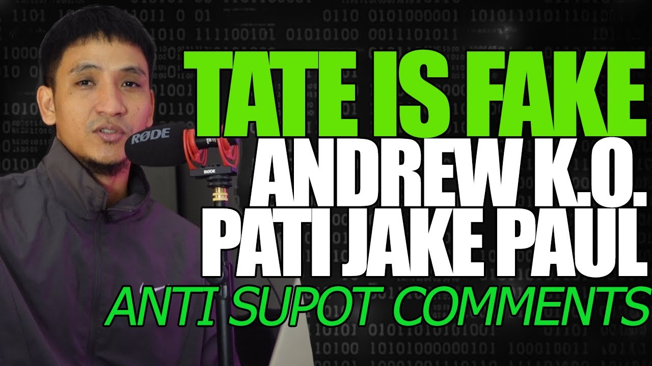 BOXING MATCH TATE AT JAKE Ep. 13 Anti Supot Comment Section