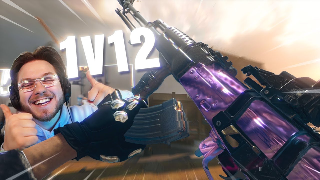 A 1v12 To Win a Warzone Quads Game! INSANE CLUTCH PLAYS!