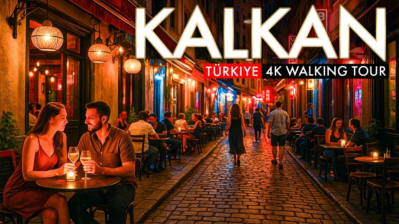 Калкан — Турция 🇹🇷 Пешая прогулка в 4K | Каш | Средиземное море
