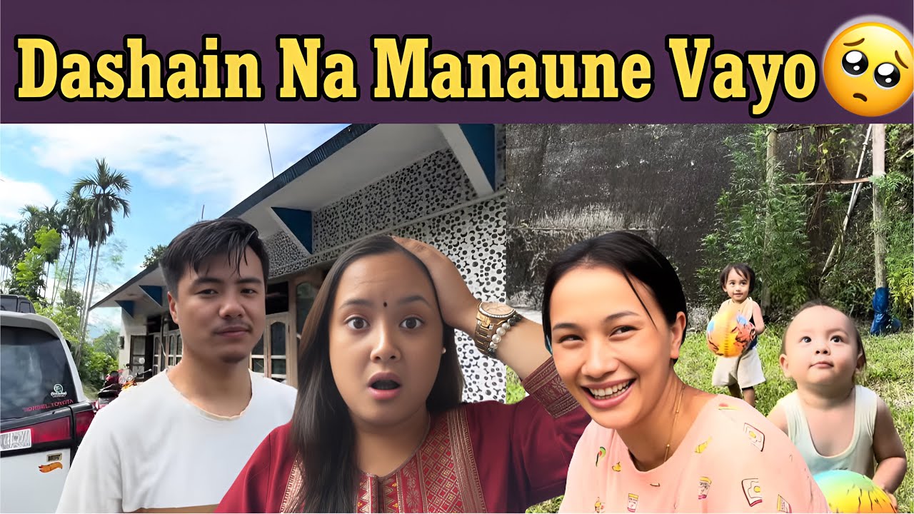 Dashain Na Manaune Vayo 🥹 ft. @daywithkush @luvdavlogs  