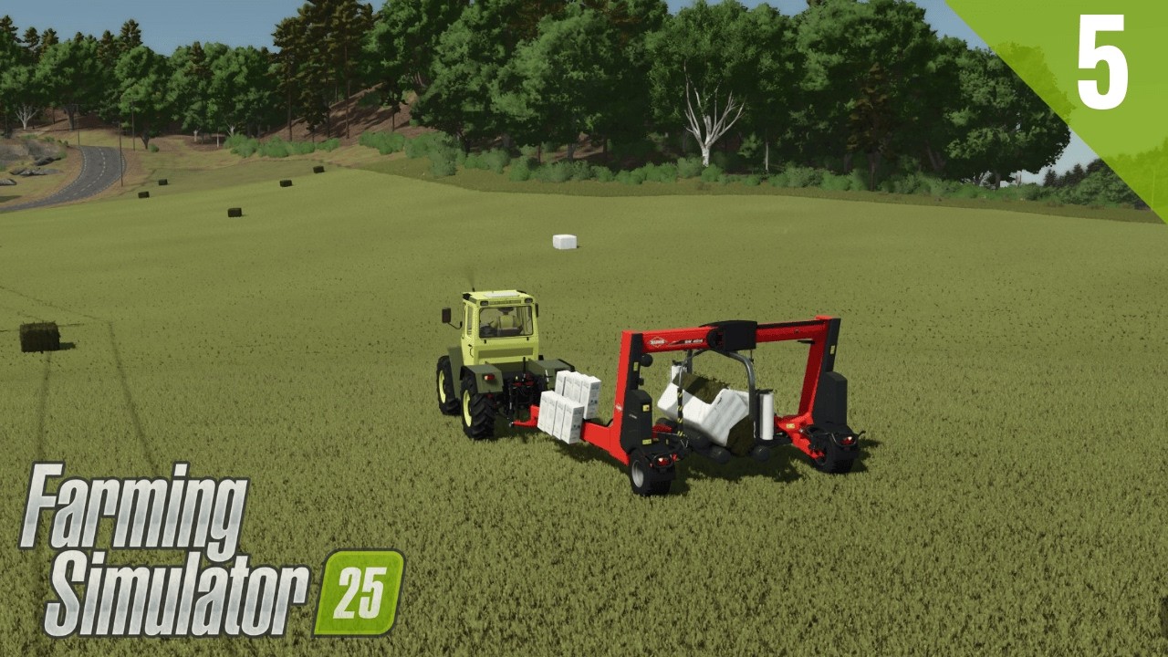 Farming simulator 25 | Khởi Nghiệp Làm Nông Dân #5 | Đi Làm Thuê Quấn Cỏ