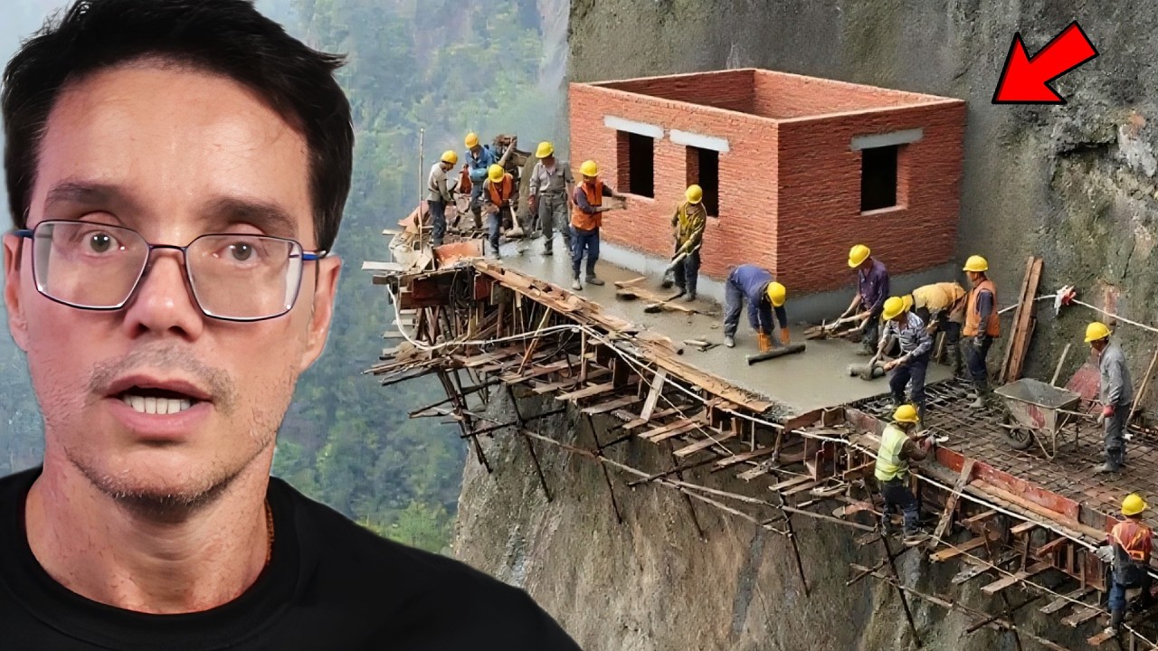 PÉSSIMA IDEIA! AS CASAS MAIS PERIGOSAS DO MUNDO CONSTRUÍDAS NO PENHASCO - Peter Reage ft Andreza