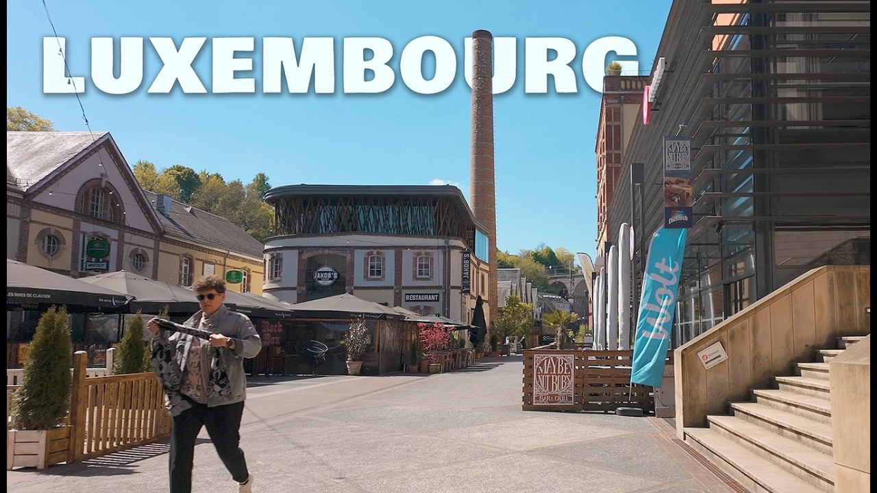 LUXEMBOURG 🇱🇺 Experience The Grund District in Luxembourg City | Walking Tour 4K | Luxembourg 2025