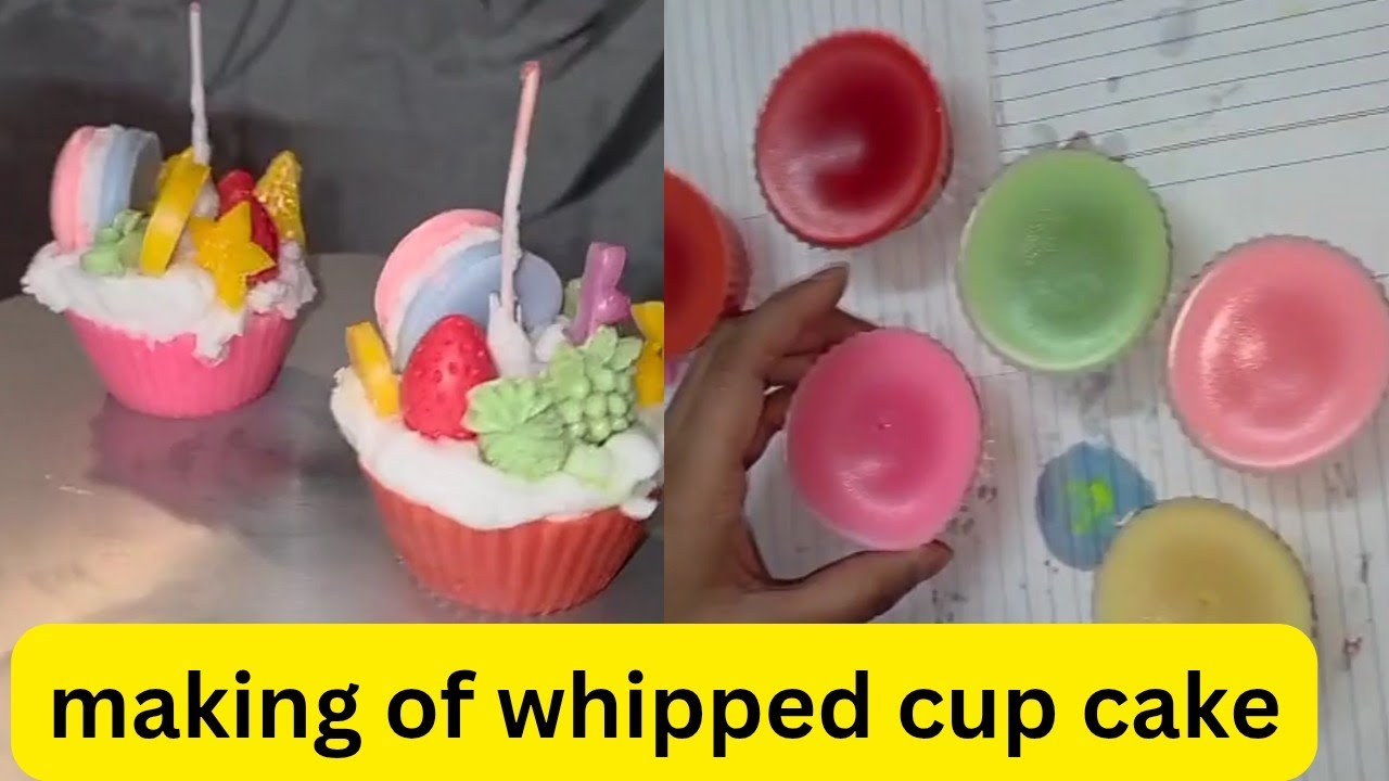 4th session of knowledge sharing about making of whipped cup cake