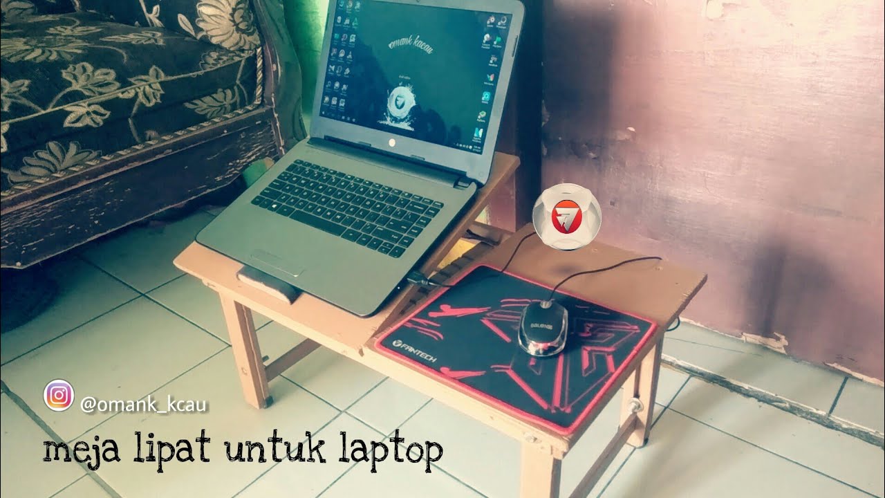 Cara Membuat Meja Lipat  Untuk Laptop