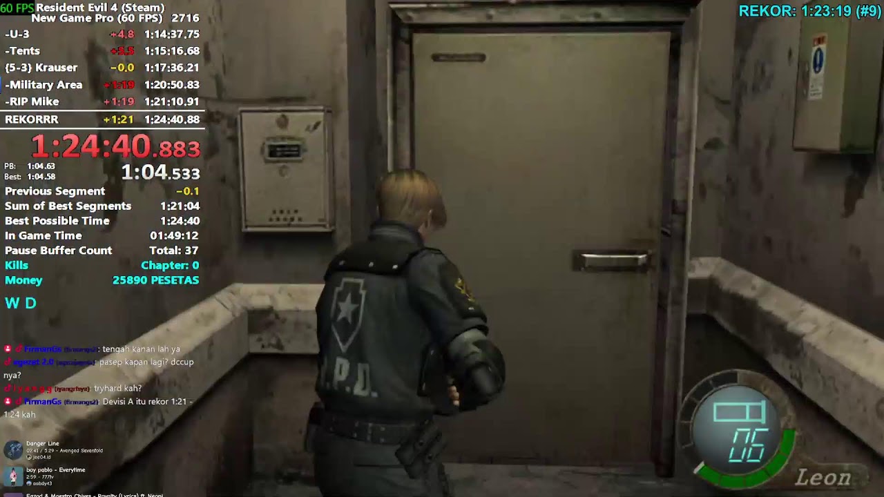 Speedrun RE4 OG | NG Pro PB Attempt