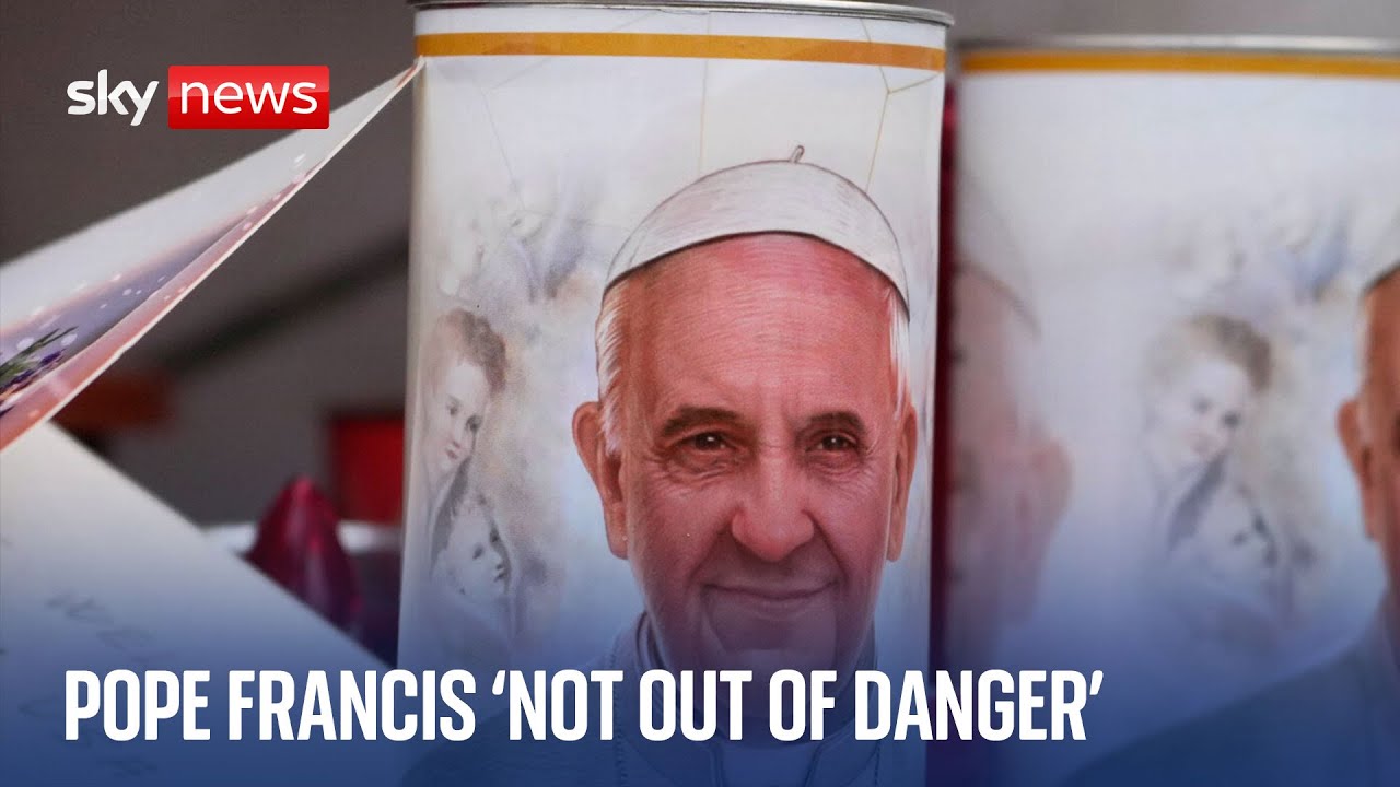 Pope Francis 'not out of danger' as doctors give rare in-person update