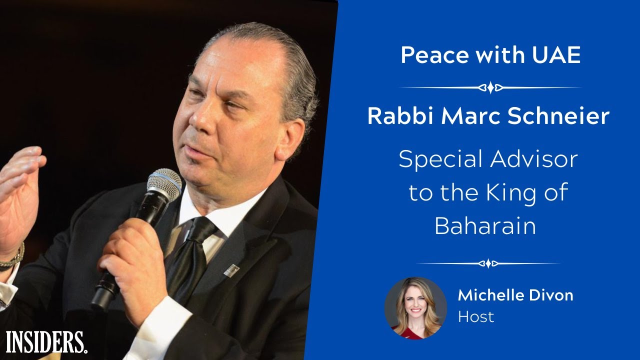 Rabbi Marc Schneier on the Israel-UAE Agreement