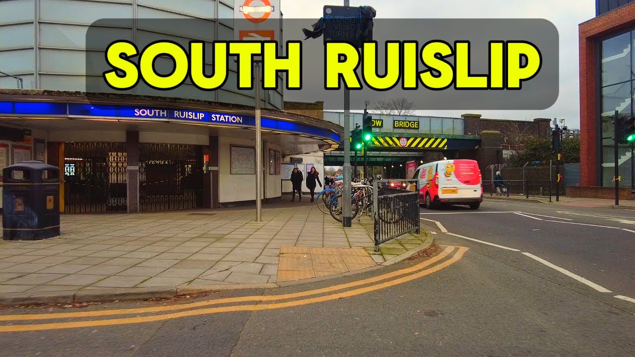 Walking Around South Ruislip At Rush Hour