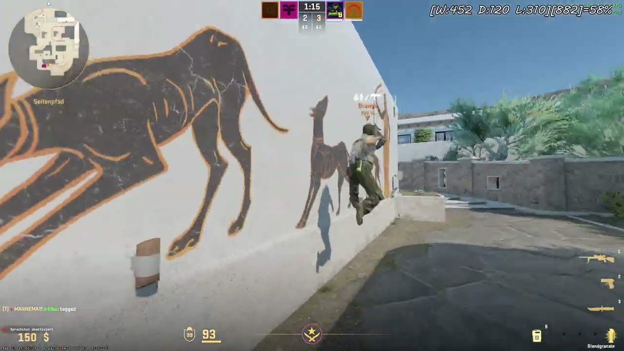 CS 2 Wingman Silber zu Global SoloQ 969