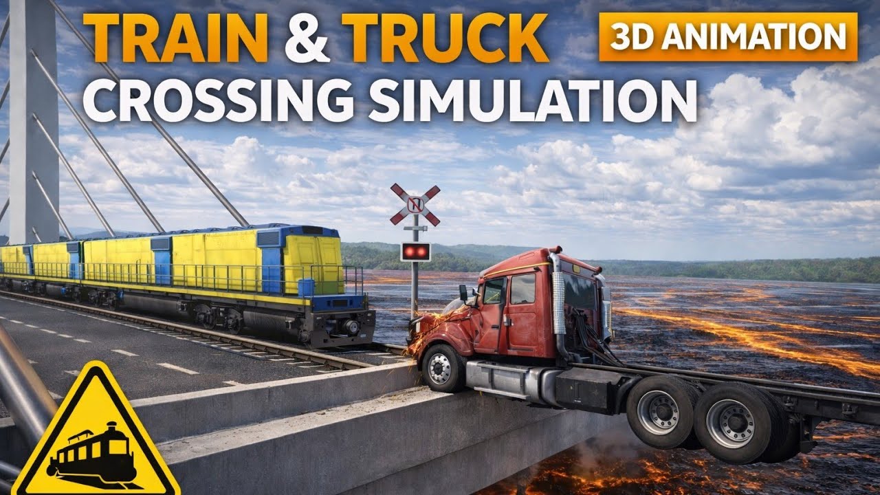 Train vsCrazy Car vs Bus Crash  | Ultimate Derby Challenge  | Bus Crash Derby Gameplay