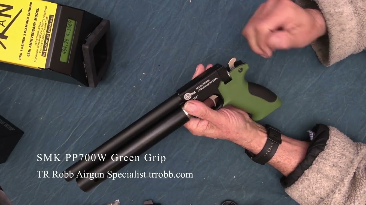 SMK PP700W Green Grip Through the Chronograph