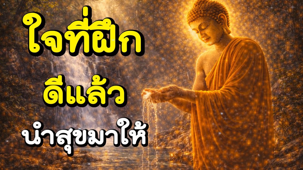 ใจที่ฝึกดีแล้ว นำสุขมาให้ | ฟังธรรมก่อนนอน , ฟังธรรมสอนใจ | Ep.41