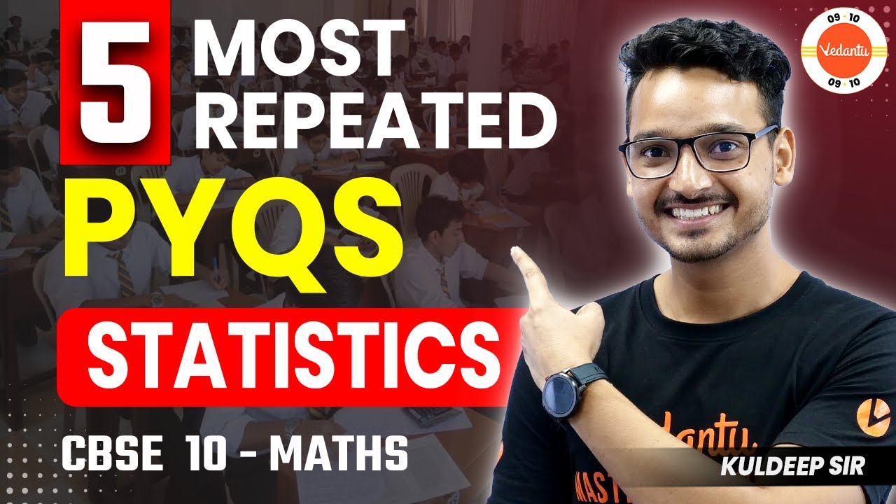 Statistics Class 10 Maths | 5 Most Repeated PYQs | CBSE Board Exam 2024