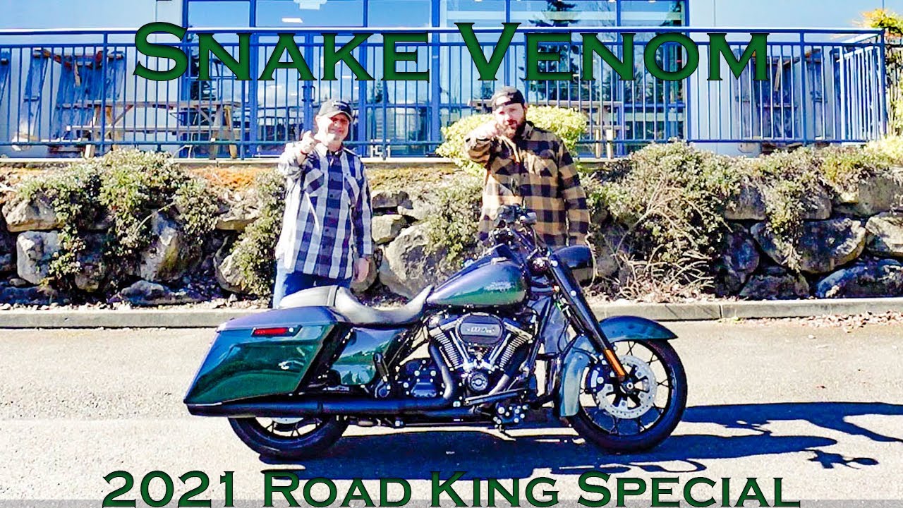 2021 HARLEY DAVIDSON ROAD KING SPECIAL -  CUSTOM PAINT COLOR 